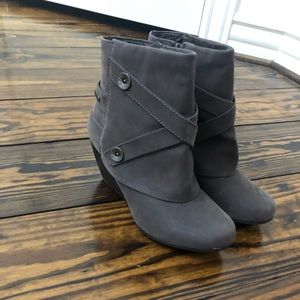 Grey booties